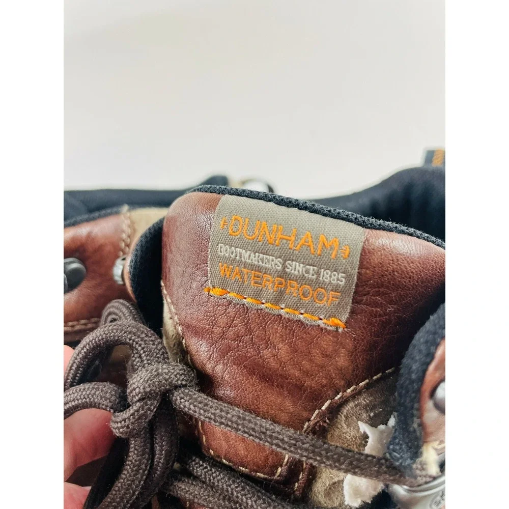 Dunham Shoes Men's Size 9? Brown Superfeet Waterproof Ankle Winter & Snow Boots
